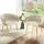 Luxurious Artiss Set of 2 Velvet Dining Chairs, Beige, with Hand-Woven Backrest and Sturdy Steel Legs, 63x50x69cm
