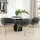 Artiss Set of 4 Grey Velvet Dining Chairs, Plush Armchair with Steel Legs, Hand-Woven Backrest, 150kg Capacity