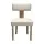 Artiss Milford Dining Chairs Set of 4 - Beige Linen Fabric, Rubber Wood Frame, 150KG Capacity, 1-Year Warranty