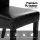 Artiss Set of 2 Black PU Leather Dining Chairs - Elegant Parsons Design, Thick Foam Padding, Pinewood Frame, 102cm