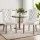 Artiss Set of 2 Beige Velvet Dining Chairs, Button Tufted Backrest, Rubberwood Legs, 50x46x96cm, 150kg Capacity
