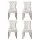 Artiss Set of 4 Beige Velvet Dining Chairs, Button Tufted Backrest, Rubberwood Legs, 150kg Capacity, 96cm High