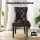 Timeless Elegance: Set of 4 Artiss Black Dining Chairs with PU Leather, Button-Tufted Back, and Rubberwood Legs