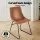 Artiss 2x Retro Dining Chairs - Brown PU Leather, Ergonomic Design, Metal Sled Legs, 48x58x83cm, Mid-Century Accent