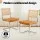 Artiss Set of 4 PU Leather Rattan Cantilever Dining Chairs - Brown, Stainless Steel Frame, 150kg Capacity, 48x48x84cm