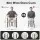 Artiss Dining Chairs Set of 2 Velvet Barrel Chairs with 62cm Seat Curved Arms Beige