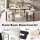 Artiss Dining Chairs Set of 2 Velvet Barrel Chairs with 62cm Seat Curved Arms Beige
