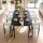 Artiss Dining Chairs Set of 2 Velvet Barrel Chairs with 62cm Seat Curved Arms Beige