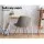 Artiss Kalmar Dining Chairs Set of 2 - Grey Upholstered Fabric, Solid Beech Wood Frame, Scandinavian Design, 81cm Height