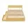 Artiss Aura Double Bed Frame with Storage Drawers, USB Charging Ports, Wood Finish, Sturdy Slats, 211x142cm