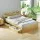 Artiss Aura Double Bed Frame with Storage Drawers, USB Charging Ports, Wood Finish, Sturdy Slats, 211x142cm