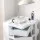 Artiss 5-Tier White Storage Trolley Cart - Stylish, Versatile Replica Boby Trolley with Fold-Out Shelves