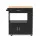 Artiss Kitchen Island Trolley with Storage Drawer and Cabinet White and Pine