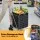 Emajin Folding Aluminium Stair Climbing Shopping Cart Trolley Silver Black Lightweight 50kg Capacity