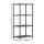 Artiss 4-Tier Adjustable Steel Shelving Unit, 60x35x120cm, 50kg Per Shelf, Garage Storage Rack, Black