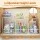 Artiss Under Sink Organiser Storage with 2 Slide-Out Drawers Adjustable Height White for Kitchen Bathroom Cabinets