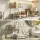 Artiss Under Sink Organiser Storage with 2 Slide-Out Drawers Adjustable Height White for Kitchen Bathroom Cabinets