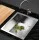 Cefito 45x39cm Stainless Steel Kitchen Sink - Handmade, R10 Corners, X-Flume Design, Soundproof, Satin Finish