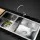 Cefito Kitchen Sink 71x45CM Double Bowl - Premium 304 Stainless Steel, Satin Finish, Easy Drainage, Soundproofing Pads