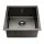 Cefito Kitchen Sink, Stainless Steel, 51x45CM, Black, Scratch-Proof, Anti-Bacterial, Easy Drainage, Sound-Deadening