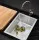 Cefito 44x34cm Stainless Steel Nano Kitchen Sink - Anti-bacterial, Scratch-resistant, Sound-deadening, 5-Year Warranty