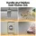 Cefito 304 Stainless Steel Bar Sink 68cm Millet Grain Surface Silver with Cutting Board and Secondary Bowl