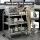 Cefito 3-Tier Stainless Steel Kitchen Trolley with Lockable Wheels, 89x50x83cm – Durable, Mobile, Easy to Assemble