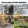 Cefito 3-Tier Stainless Steel Kitchen Trolley with Lockable Wheels, 89x50x83cm – Durable, Mobile, Easy to Assemble