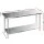 Cefito 1829x610mm Heavy Duty Stainless Steel Kitchen Bench - 304 Grade, Adjustable Shelving, Robust Design