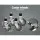 Cefito 1219x610mm Stainless Steel Kitchen Bench with Lockable Wheels, 304 Grade, Adjustable Shelf, Heavy-Duty Worktable
