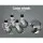 Cefito 1524x610mm Stainless Steel Kitchen Bench with 304 Grade, Adjustable Shelf, Lockable Wheels, Heavy Duty Design