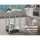 Cefito 610x610mm Stainless Steel Kitchen Bench - Durable 430 Grade with Adjustable Shelf & Legs for Home or Café Use