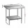 Cefito Stainless Steel Kitchen Bench 914 x 762mm Commercial Grade 430 Work Top
