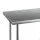 Cefito 910x610mm Stainless Steel Kitchen Work Bench - Commercial Grade 430, Adjustable Shelf & Legs, Easy Assembly