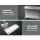 Cefito 1219x610mm Stainless Steel Kitchen Bench with Adjustable Shelving, Robust Steel Legs, and Corrosion Resistance