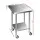 Cefito 760x760mm Stainless Steel Kitchen Bench with Wheels - Heavy Duty, Adjustable Shelves, Corrosion Resistant