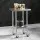 Cefito 61x46cm Stainless Steel Kitchen Work Bench with Wheels, Adjustable Shelf, 430 Graded Steel, Lockable Castors