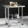 Cefito 91x61CM Stainless Steel Kitchen Work Bench with Wheels | 430 Grade Steel | Adjustable Shelf | Lockable Castors