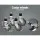 Cefito 1524x610mm Stainless Steel Kitchen Bench with Wheels | Adjustable Shelf & Feet | Durable 430 Grade Steel