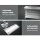 Cefito 1524x610mm Stainless Steel Kitchen Bench with Wheels | Adjustable Shelf & Feet | Durable 430 Grade Steel