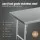 Cefito 430 Stainless Steel Kitchen Bench 122x61cm with Wheels | Foldable, Heavy Duty, Corrosion-Resistant, Easy Assembly