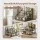 Artiss 4-Tier Tabletop Wine Rack Holds 16 Bottles Black Metal Frame Wood-Look Shelves 43x36x32.5cm (Compact)