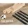 Artiss Wine Rack, Solid Pine & Steel, 110-Bottle Capacity, Natural Finish, Space-Saving Design for Kitchen or Cellar