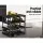 Artiss Wine Rack, Pine Wood & Steel, 12 Bottle Capacity, Black, 32x32x23.5cm, Easy Assembly, Stylish Wine Storage