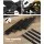 Artiss Wine Rack, Pine Wood & Steel, 12 Bottle Capacity, Black, 32x32x23.5cm, Easy Assembly, Stylish Wine Storage