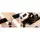 Artiss Wine Rack, Solid Pine Wood & Steel, Holds 12 Bottles, Natural Finish, 32x32x23.5cm, Durable & Elegant Design