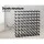 Artiss Wine Rack, Pine Wood & Steel, 72 Bottle Capacity, Black, 80x80x23.5cm, Stylish & Durable Wine Storage Solution