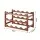 Artiss 3-Tier Bamboo Wine Rack 12 Bottle Walnut Vertical Countertop Organiser for Kitchen Bar Storage
