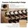 Artiss 36-Bottle Wooden Wine Rack 6-Tier Modular Freestanding Storage Stand 70cm Natural Pine Wood