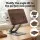 Artiss Telescopic Book Stand Oak Adjustable Height Ergonomic Desktop Holder Aluminium Base 34cm Board 5kg